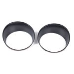 Auto-Gittergitter-Grilleinsatz + Scheinwerfer-Blinker-Abdeckungsblende für Jeep Wrangler JL 2018–2019 – Bild 2