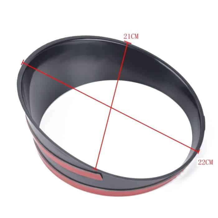 Auto-Gittergitter-Grilleinsatz + Scheinwerfer-Blinker-Abdeckungsblende für Jeep Wrangler JL 2018–2019 – Bild 4