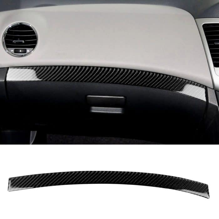 CRP2416.jpg Auto Carbon Fiber Dashboard Dekorstreifen für Chevrolet Cruze 2009-2015, Rechtslenker – Bild 1
