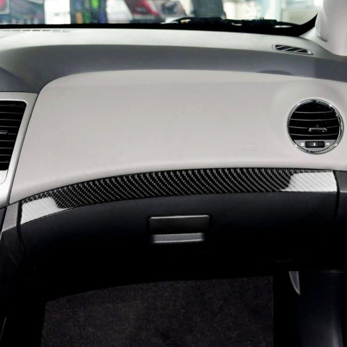 Auto Carbon Fiber Dashboard Dekorstreifen für Chevrolet Cruze 2009-2015, Linksantrieb – Bild 8