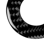 Auto Carbon Fiber Feuerzeug Schlüsselring Dekorativer Aufkleber für Chevrolet Cruze 2009-2015, Links- und Rechtsantrieb Universal – Bild 3