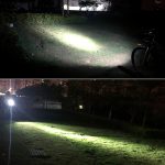 Mountainbike-Licht-Scheinwerfer, superhelle wiederaufladbare Taschenlampe, Nachtfahrausrüstung – Bild 12