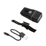 Mountainbike-Licht-Scheinwerfer, superhelle wiederaufladbare Taschenlampe, Nachtfahrausrüstung – Bild 5