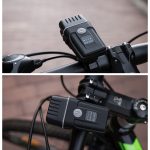 Mountainbike-Licht-Scheinwerfer, superhelle wiederaufladbare Taschenlampe, Nachtfahrausrüstung – Bild 8