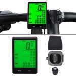2,8 Zoll Englisch Wireless Waterproof Cycle Computer LCD Kilometerzähler Tachometer