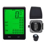 2,8 Zoll Englisch Wireless Waterproof Cycle Computer LCD Kilometerzähler Tachometer – Bild 2