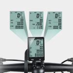 2,8 Zoll Englisch Wireless Waterproof Cycle Computer LCD Kilometerzähler Tachometer – Bild 7