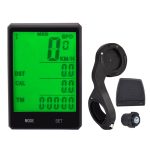 2,8 Zoll Englisch Wireless Waterproof Cycle Computer LCD-Kilometerzähler Tachometer mit Verlängerungshalter – Bild 2