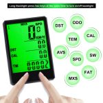 2,8 Zoll Englisch Wireless Waterproof Cycle Computer LCD-Kilometerzähler Tachometer mit Verlängerungshalter – Bild 4