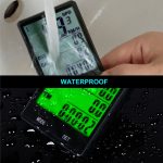 2,8 Zoll Englisch Wireless Waterproof Cycle Computer LCD-Kilometerzähler Tachometer mit Verlängerungshalter – Bild 10