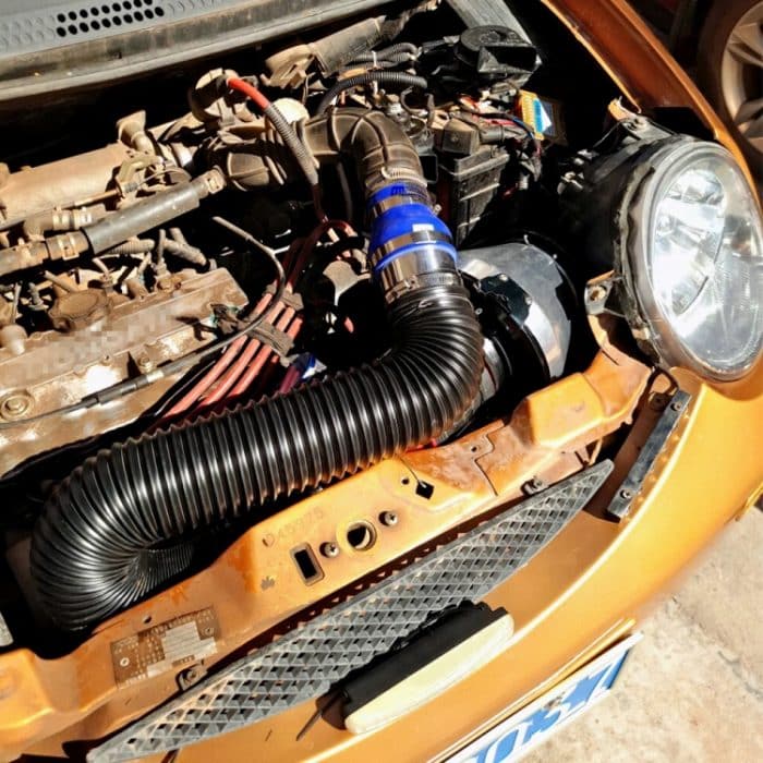 63 mm / 2,5 Zoll Auto Universal Tube Intake Teleskoprohr Injection Intake System Rohr – Bild 7