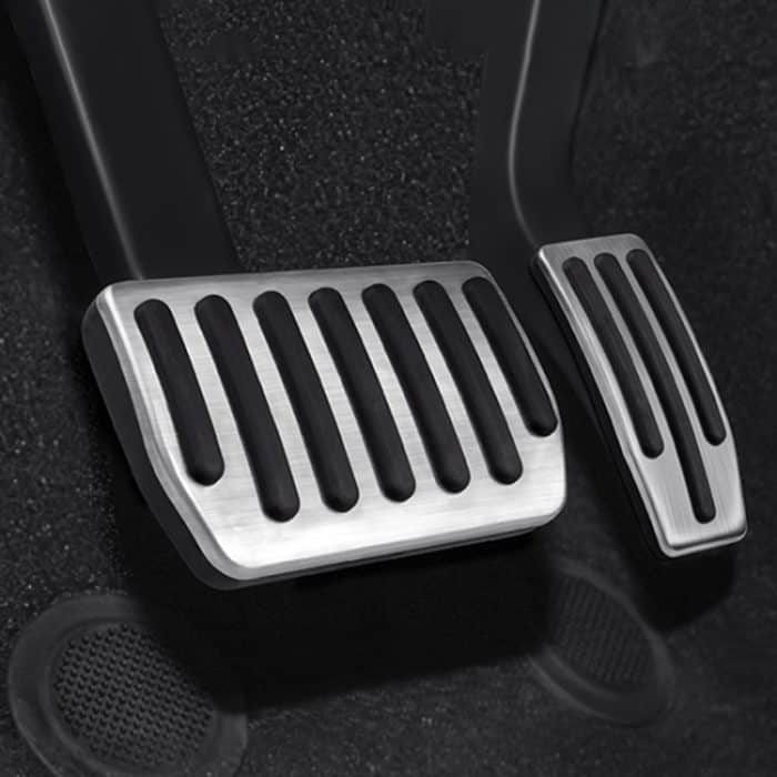CRP2495S.jpg 2-in-1-Auto-Anti-Rutsch-Pedale Fußbremsbelag-Abdeckungsset für Tesla Model S / X – Bild 1