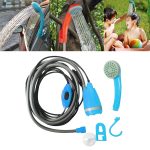 12 V tragbare Outdoor-Universal-Auto-elektrische Dusch-Sprinkler-Waschmaschine, Car Washer (Blue), Car Washer (Orange)