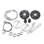 XH-6041 Auto Universal Motorhaubenschlossabdeckung aus modifizierter Aluminiumlegierung, XH-6041(Black), XH-6041(Blue), XH-6041(Red), XH-6041(Silver) – Bild 2