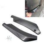 XH-6134 Carbon Textur Auto Universal Modified Heckspoiler Antikollisionsschutz Bar Strip Guard Aufkleber