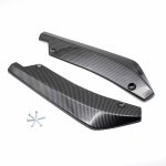 XH-6134 Carbon Textur Auto Universal Modified Heckspoiler Antikollisionsschutz Bar Strip Guard Aufkleber – Bild 2