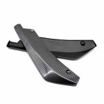 XH-6134 Carbon Textur Auto Universal Modified Heckspoiler Antikollisionsschutz Bar Strip Guard Aufkleber – Bild 4