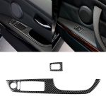 2 in 1 Carbonfaser Auto rechts Fahrlift Verkleidung Aufkleber für BMW E92 2005-2012