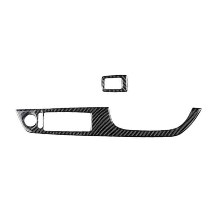 2 in 1 Carbonfaser Auto rechts Fahrlift Verkleidung Aufkleber für BMW E92 2005-2012 – Bild 2