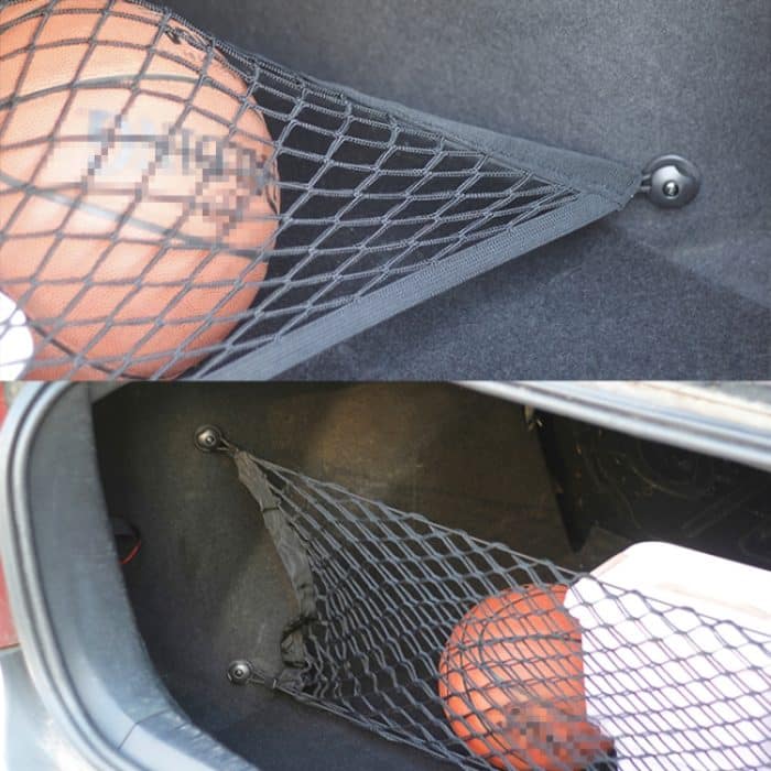 4 in 1 Auto Fahrzeug Kofferraumhalter Kleiderbügel Gepäcknetz hängen feste Haken – Bild 10