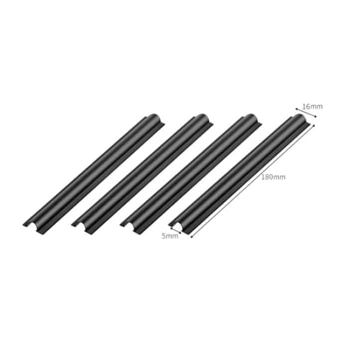 4 in 1 verdeckte Autokabelabdeckung Balkenklemmensatz – Bild 2