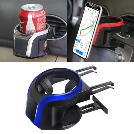 2-in-1-Auto-Luftauslass-Magnethalterung für Getränkebecher, Telefonhalter, 2 in 1 Phone Holder, 2 in 1 Phone Holder(Red)