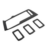 Auto Carbon Fiber Fenster Glasheber Panel dekorative Aufkleber für Volkswagen Tiguan L. – Bild 2