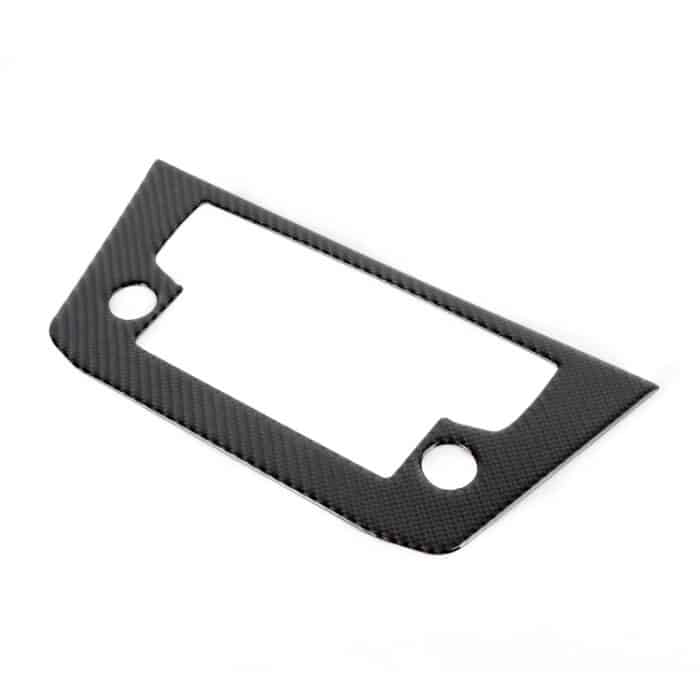 Auto Carbon Faser Navigationsrahmen dekorative Aufkleber für Volkswagen Tiguan L, niedrige Konfiguration – Bild 2