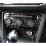 Auto Carbon Fiber Klimaanlage Panel dekorative Aufkleber für Volkswagen Tiguan L, niedrige Konfiguration – Bild 6