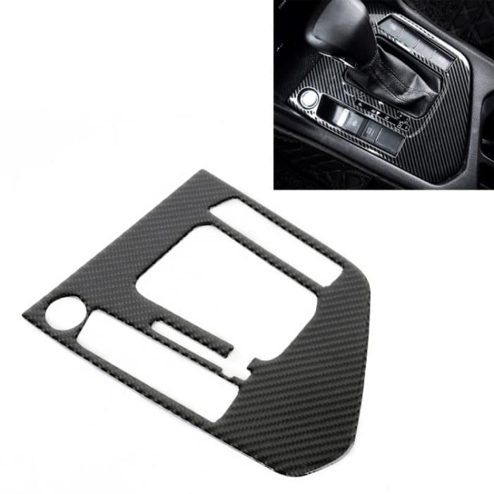 CRP2773.jpg Auto Carbon Fiber Gear Shift Panel Dekorativer Aufkleber für Volkswagen Tiguan L. – Bild 1