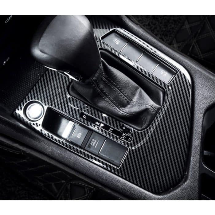 Auto Carbon Fiber Gear Shift Panel Dekorativer Aufkleber für Volkswagen Tiguan L. – Bild 6
