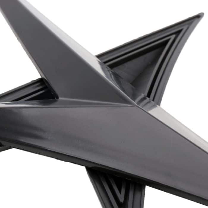 Modifizierter Fender Side Wing Aufkleber Blade Side Shark Gill Karosserie Dekorativer Aufkleber für Honda 10th Generation Civic, Bright Black – Bild 6