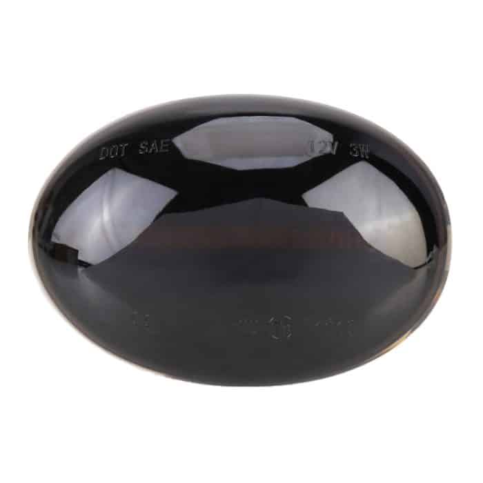 2 PCS DC12V / 3W Auto LED Dynamische Blinker Seitenlichter Fließendes Wasser Blinker Licht für BMW Mini Cooper, Bernsteinfarbenes Licht, For BMW Mini Cooper (Black), For BMW Mini Cooper – Bild 4