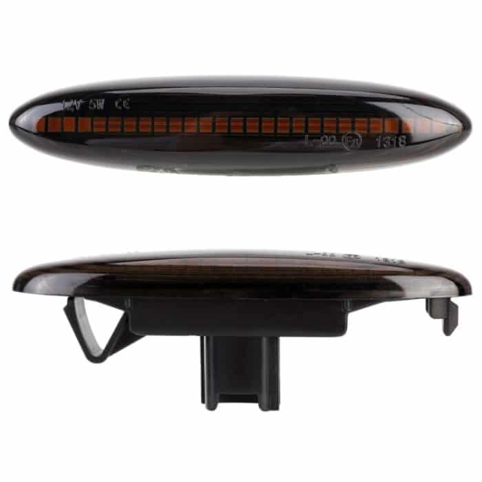 2 PCS DC12V / 5W Auto LED Dynamische Blinker Seitenlichter Fließendes Wasser Blinker Licht für Lexus, bernsteinfarbenes Licht, For Lexus (Black), For Lexus – Bild 4