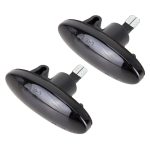 2 PCS DC12V / 3W Auto LED Dynamische Blinker Seitenlichter Fließendes Wasser Blinker Licht für Nissan, bernsteinfarbenes Licht, For Nissan – Bild 2