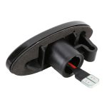 2 PCS DC12V / 3W Auto LED Dynamische Blinker Seitenlichter Fließendes Wasser Blinker Licht für Nissan, bernsteinfarbenes Licht, For Nissan – Bild 3