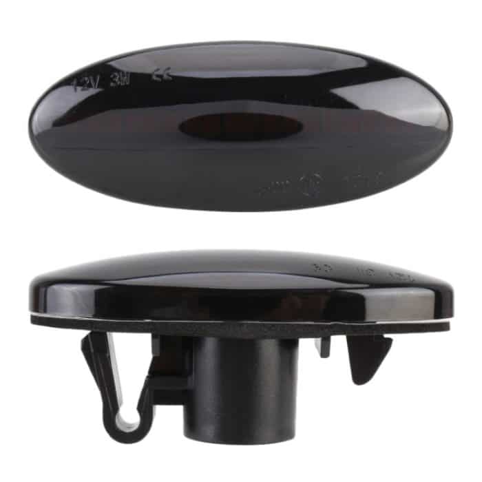 2 PCS DC12V / 3W Auto LED Dynamische Blinker Seitenlichter Fließendes Wasser Blinker Licht für Nissan, bernsteinfarbenes Licht, For Nissan – Bild 4