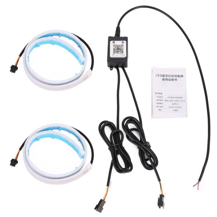 45cm DC12V 7.4W Auto Buntes Tagfahrlicht APP Control – Bild 7