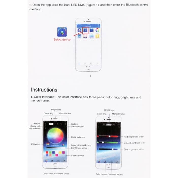 45cm DC12V 7.4W Auto Buntes Tagfahrlicht APP Control – Bild 8