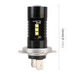 2 PCS H7 DC12V 4.3W 6000K 500LM Nebelscheinwerfer mit 12LEDs SMD-2525 – Bild 4