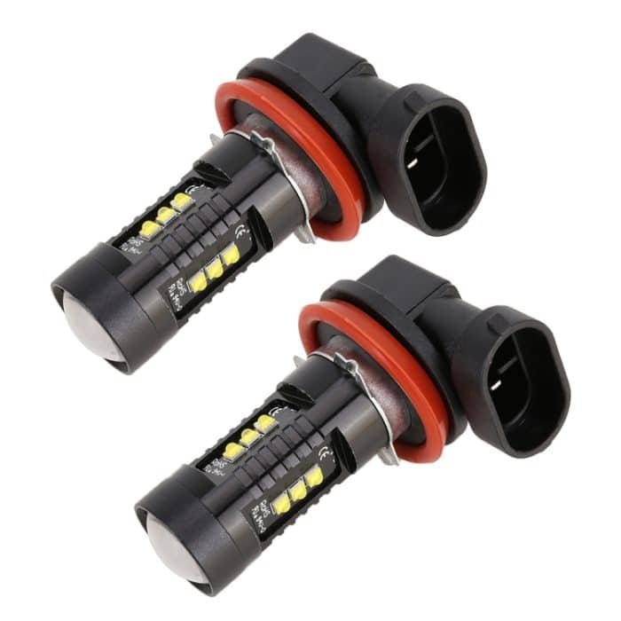 2 PCS H11 / H8 DC12V 4,3 W 6000K 500LM Nebelscheinwerfer mit 12LEDs SMD-2525 – Bild 2