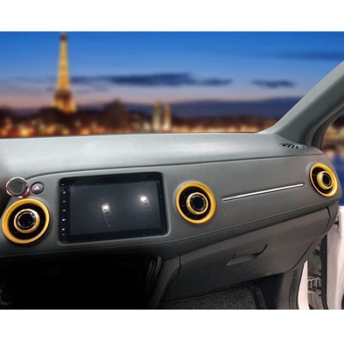 8-teiliges Auto-Aluminiumlegierungs-Klimaanlagenknopfgehäuse und -sockel für Honda XR-V, For Honda XR-V (Gold), For Honda XR-V (Purple), For Honda XR-V (Red), For Honda XR-V (Blue) – Bild 7