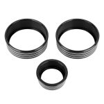 3-teiliges Auto-Aluminiumlegierungs-Klimaanlagenknopfgehäuse für Honda VEZEL / XR-V / Fit / GIENIA / City, For Honda VEZEL(Black), For Honda VEZEL(Gold), For Honda VEZEL(Blue), For Honda VEZEL(Red), For Honda VEZEL(Silver) – Bild 3
