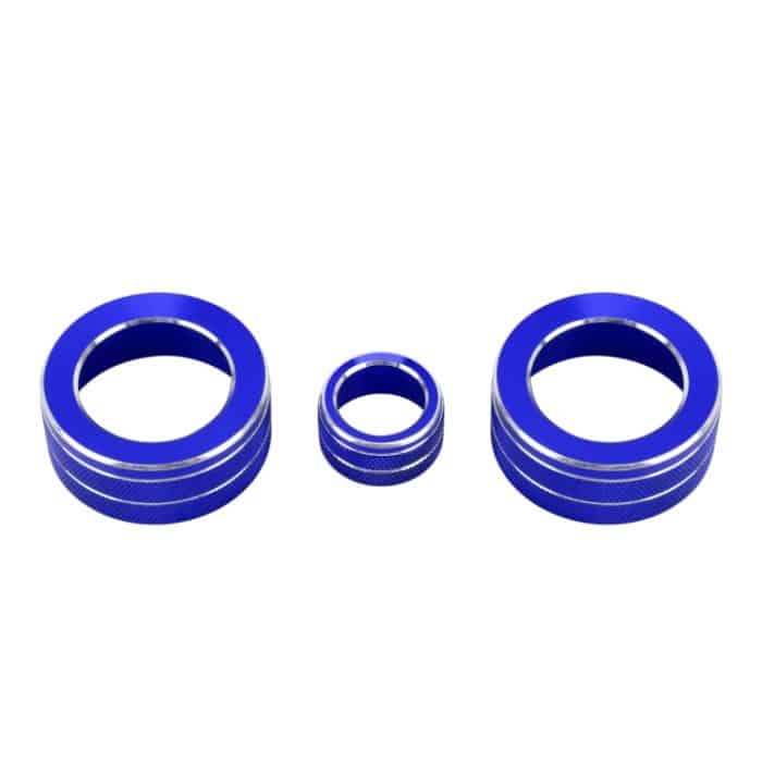 3-teiliges Auto-Metall-Klimaanlagenknopfgehäuse für Honda AVANCIER / URV, For Honda AVANCIER / URV (Blue), For Honda AVANCIER / URV (Red) – Bild 2