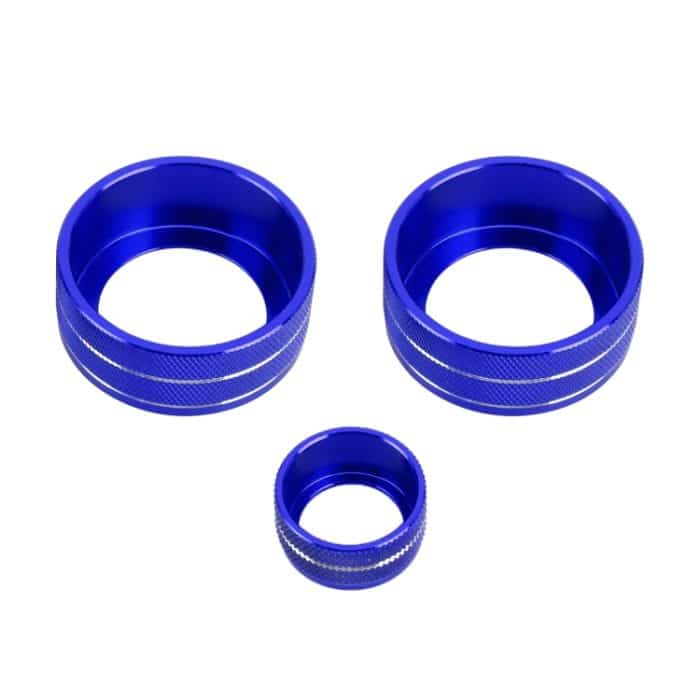 3-teiliges Auto-Metall-Klimaanlagenknopfgehäuse für Honda AVANCIER / URV, For Honda AVANCIER / URV (Blue), For Honda AVANCIER / URV (Red) – Bild 3