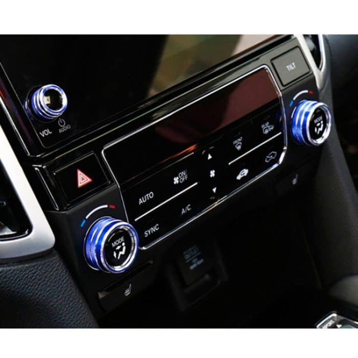 3-teiliges Auto-Metall-Klimaanlagenknopfgehäuse für Honda AVANCIER / URV, For Honda AVANCIER / URV (Blue), For Honda AVANCIER / URV (Red) – Bild 7