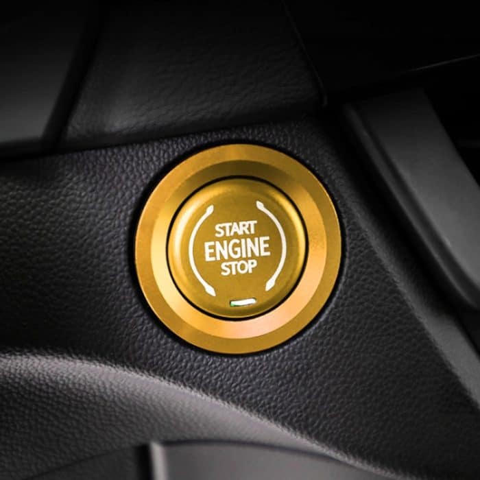 Auto Motor Start Key Push Button Ring Trim Metall Aufkleber Dekoration für Cadillac CT5 CT4 XT4 XT6 / Chevrolet Silverado, For Cadillac CT5 – Bild 6
