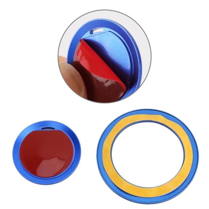 Auto Motor Start Key Push Button Ring Trim Metall Aufkleber Dekoration für Cadillac CT5 CT4 XT4 XT6 / Chevrolet Silverado, For Cadillac CT5 – Bild 2