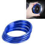 4 Stück Auto Metall Luftauslass dekorativer Außenring für Audi A3 / S3 / Q2L, For Audi A3 / S3 / Q2L