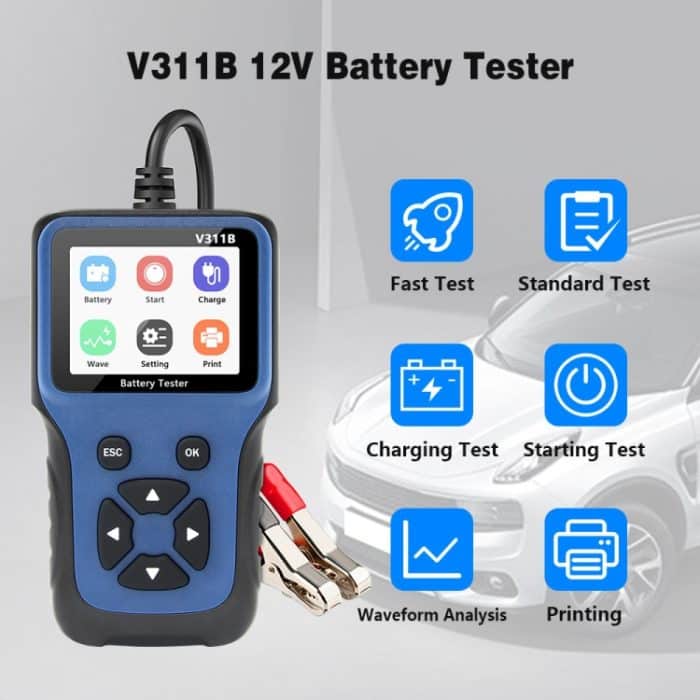 V311B Auto 12V Handbatterietester – Bild 6